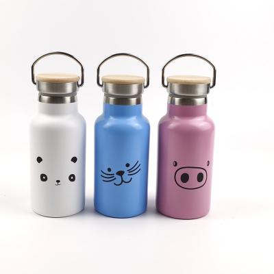 China PORTABLE Amazon Success Double Wall Insulated Stainless Steel 12oz Kids Thermos Bottle For Kids School for sale