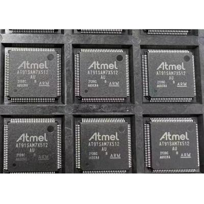 China New and original AT91SAM7X512-AU AT91SAM7X512 microcontroller IC standard integrated circuit for sale