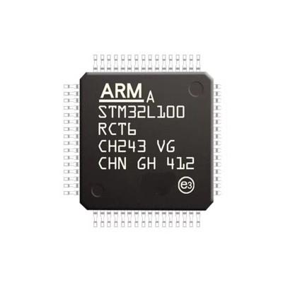 China MCU ARMENT 32K bytes standard line M3 32 MH ARM microcontroller IC STM32L100RC STM32L100RCT6 for sale