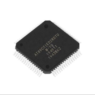 China New and original AT89C51ED2-RDTUM AT89C51ED2 microcontroller IC standard integrated circuit VQFP64 for sale