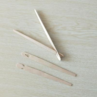 China Disposable Wooden Food Kids Disposable Chopsticks 15cm /Fast Food Clip / Medical Disposable Tweezers for sale