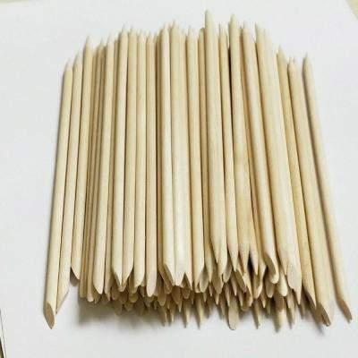 China Remove nail oil wooden nail stick/orange wooden stick/manicure nail beauty stick for sale