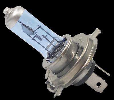 China SUPER WHITE STAINLESS STEEL CAR HALOGEN BULB H4 12V 60/55W AUTOMOTIVE HEADLIGHT for sale