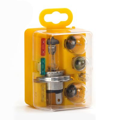 China 5A Dongguan-city auto emergency kit car emergency kit h4 bulb headlight bulb lifted with fuse for sale