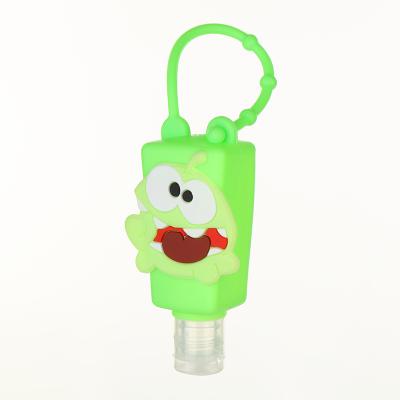 China Hand Sanitizer Gel Silicone Cover 30ml/50ml/40ml Child Safe Hand Wash Sanitizer Holder for sale