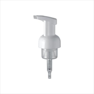 China Non Spill Cosmetic Cream Pump , Plastic Foaming Pump Foam Liquid Soap Dispenser Head Pump for sale