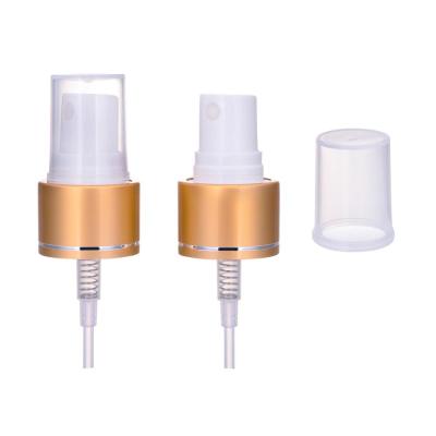 China Non Spill Aluminum Cosmetic Perfume Sprayer Pump Water Fine Mist Sprayer Pump for sale