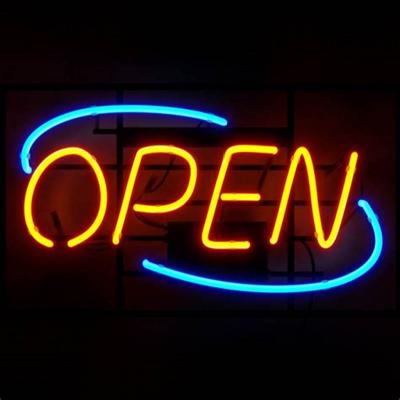 China Theme Park High Quantity High-Brightness Led OPEN Neon Sign For Opening Tricks (can be customed) for sale