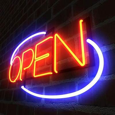 China Customized Theme Park Bar Cafe Acrylic OPEN Neon Signs Led Car Neon Light for sale