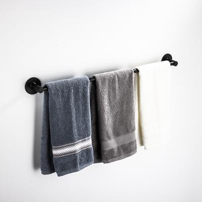 China Fashion Bathroom Accessories Aluminum Wall Mounted Hanging Towel Rack Alone for sale