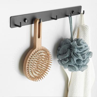 China Wall Mounted Towel Hook Wall Mounted Coat Hook Aluminum Towel Rack Hooks for sale