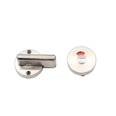 China Heavy Duty Self-Closing Portable Premium Material Durable Toilet Toilet Door Indicator Zinc Alloy Lock for sale