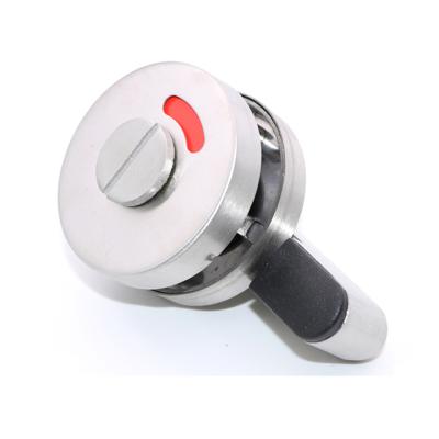 China SS304 Heavy Duty Self Closing Toilet Door Vacancies Lock Indicator Factory Directly for sale