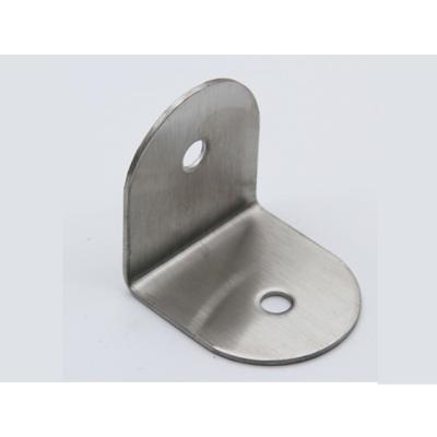 China Thickness 1.5mm Modern SS201 Degree 90 L Form Steel Metal Angle Corner Bracket for sale