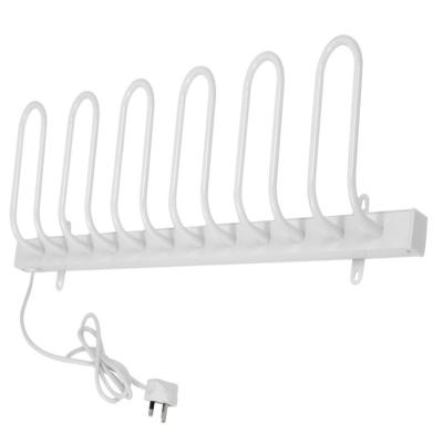 China Environmental Adjustable Shoe/Sheet/Towel Dryer Electric Free Folding Clothes Drying Rack Factory Wholesale Price With Switch for sale