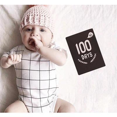 China Love Fits All Countries 20Pcs/Set Baby Memorial Card For Shooting Pictures In Different Months Days Pregnant Woman Newborns Photography Props for sale