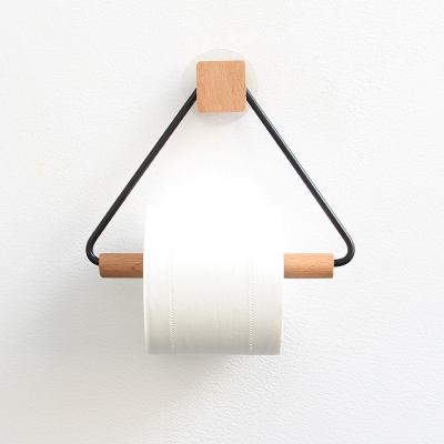 China Wall Mounted Tissue Paper Holder Bathroom Toilet Paper Holder Paper Towel Rack Metal Kitchen Toilet Paper Roll Holder Rack for sale