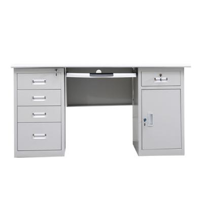 China (Height)Adjustable Hot Selling Steel Office Clerk Desk With Lock With Drawer Desk for sale