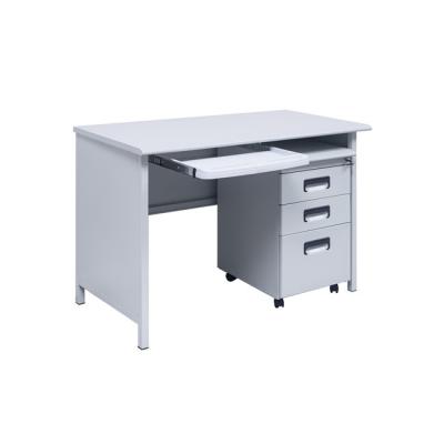 China Best (Height)Adjustable Selling School Furniture Steel Teacher's Desk Work Table with Mobile Metal Filing Cabinet for sale