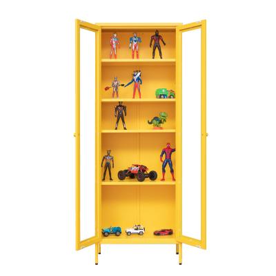 China (Others)Adjustable Steel Home Furniture Kids Toy Storage Display Cabinet for sale