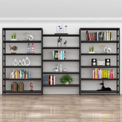 China Family Solid Wood Bookcase Home Interior Decoration Rushing Home Shelf for sale