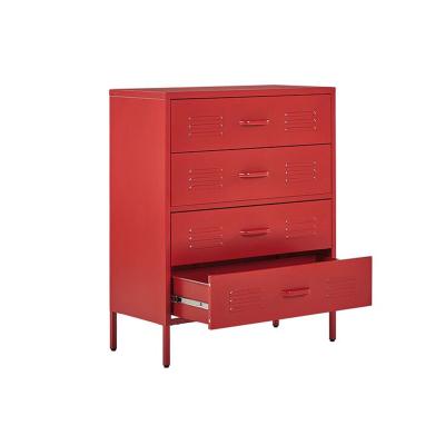 China Expandable Lateral File Cabinet Storage Cabinet 4 Drawer Metal Filing Cabinet for sale