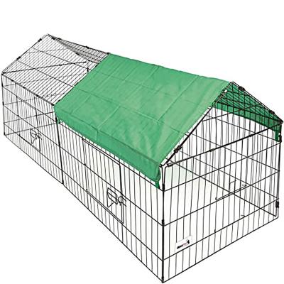 China Hot Sale Breathable Garden Backyard Large Wire Metal Growing Poultry Chicken Cage With Door for sale