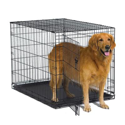 China Hot Sale Breathable L XL XXL Wire Dog Cages Metal Crates Animal Crate For Dog , Pet Cages Carriers Dog Crates Other Pet Cages For Pet for sale