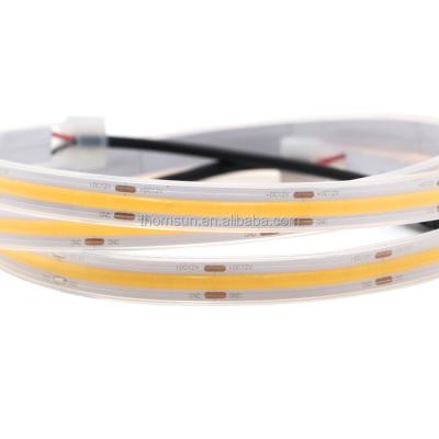 China theme park waterproof silicon tube fcob cob led strip led strip light outdoor ip67 for sale