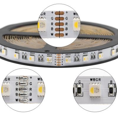 China Warehouse 4 color in 1 flexible RGBW led strip 5050 60leds/m led strip light for sale