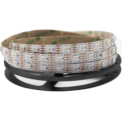 China hotel 5 voltage apa102 5050 smd led strip sk9822 non-waterproof led rope light for sale