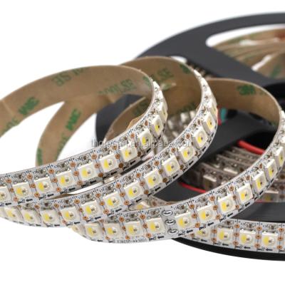 China flexible accessible theme park dc5v rgbw outdoor led light strip sk6812 ws2812b for sale