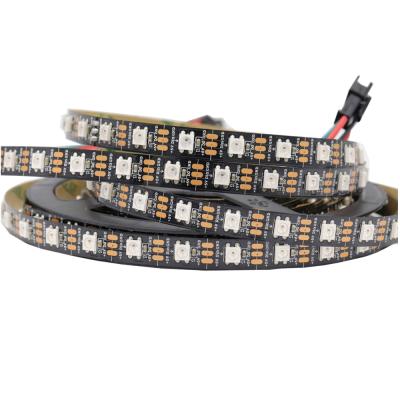 China Accessible theme park drop ship rgb ws2812b led strip ws2812b 5050 led strip 60leds digital strip for sale