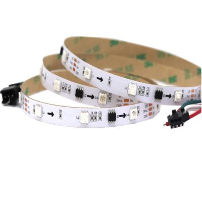 China Factory 12v 24v waterproof Residential ws2811 dc affordable rgb led strip ucs1903 led lamp for sale