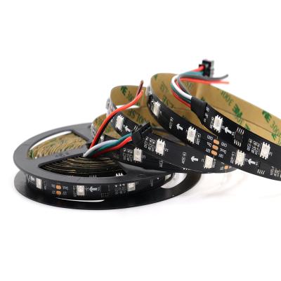 China ws2811 digital 12v rgb magic warehouse 30leds/m color led strip light flexible pcb for sale