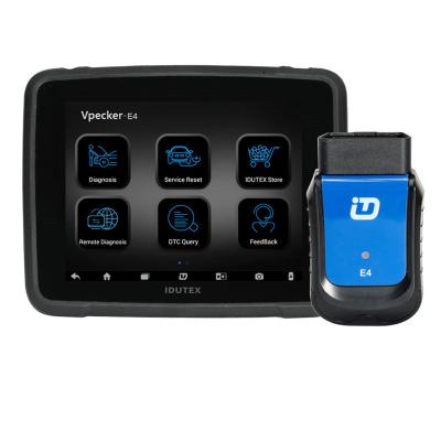 China Tablet Auto Diagnostic Tool VPECKER E4 Wifi Multi Functional Scanner Support Resetting Coding And Programming JIUTECH Special Functions for sale