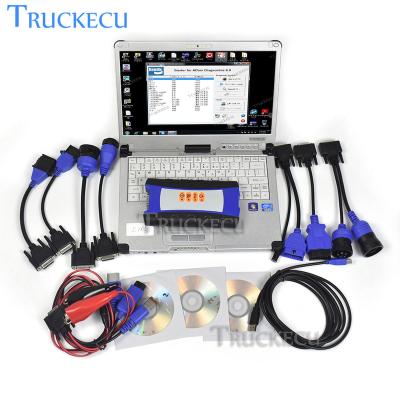 China For CF C2 Laptop+USB Data Link dpa5 Universal Truck Diagnostic Tool 125032 Trucks Excavators Loaders etc. for Nexiq2 125032 Truck Diagnostic Kit Heavy Duty for sale