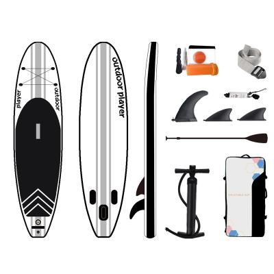 China Brand unisex sip low price inflatable surfboard 10 foot long fish inflatable paddle board designed for stable balanced riding for sale