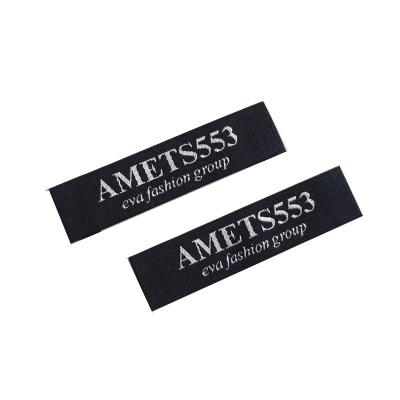 China GARMENT Design Wholesale Apparel Labels Woven Labels Apparel Custom for sale