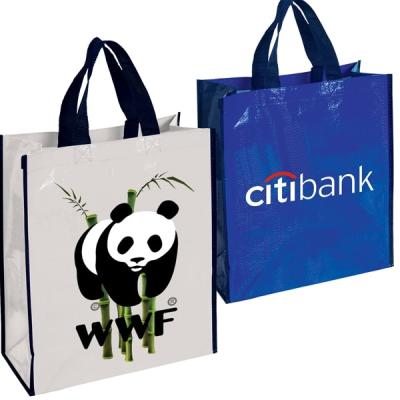 China Custom Reusable Design Processed Non Woven Tote Shopping Bags for sale