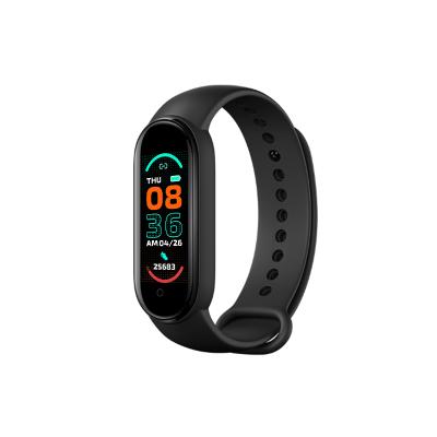 China Touch Screen SmartWatch Fitness Monitor Blood Pressure Exercise Fitness Tracker m6 Smart Bracelet for sale