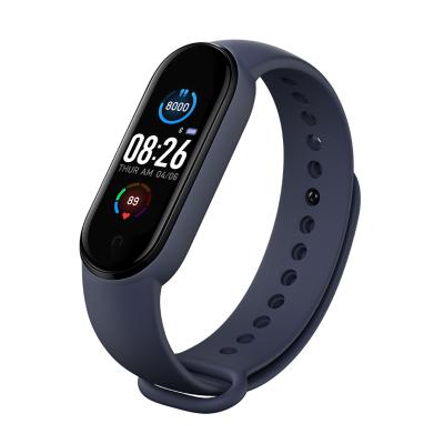 China M5 Touch Screen Smart Watch Fitness Monitor Blood Pressure Exercise Fitness Tracker Heart Rate Smart Bracelet for sale