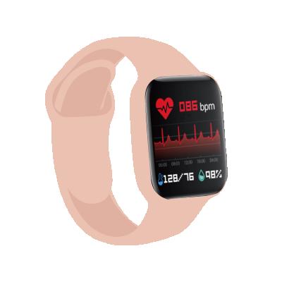 China Touch Screen Smartwatch Smart Sport Watches Android Fitness Tracker X6B Waterproof Heart Rate Blood Oxygen Multifunction Smart with a for sale