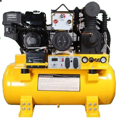 Chine Sortie auxiliaire portative de Generator With 5Kw /240/120V de soudeuse de GENWELD WAG200A à vendre