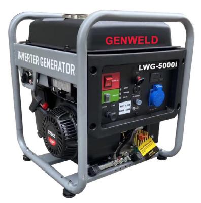 China GENWELD   LWG-5000i 4 Kilowatt-BENZIN-INVERTER-GENERATOR zu verkaufen