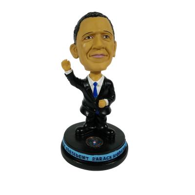 China Custom funny resin figurine bobblehead flip heads from Europe for sale