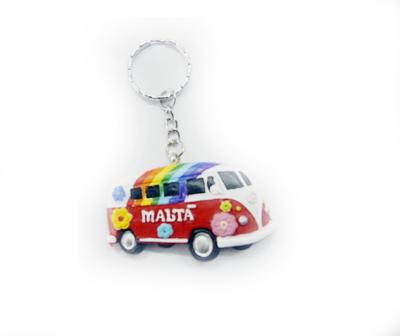 China China Cheap Custom Resin Souvenir Keychains For Tourist for sale