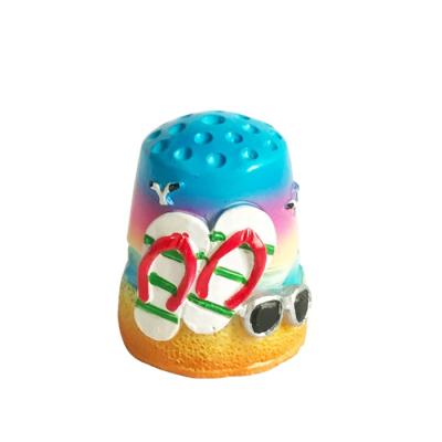 China Ocean Dice Gift Tropical Resin Tourist Souvenir Customized Craft for sale