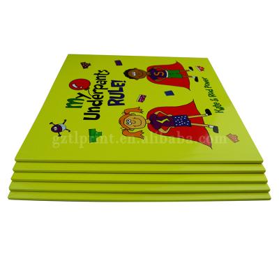 China paper & Perfect Tied Cardboard Square Size Children's Book Cartoon Printing Cheap Price for sale