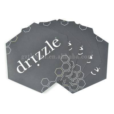 China paper & High Quality Cardboard Hexagon Shape Leaflet Printing With Matt Lamination for sale